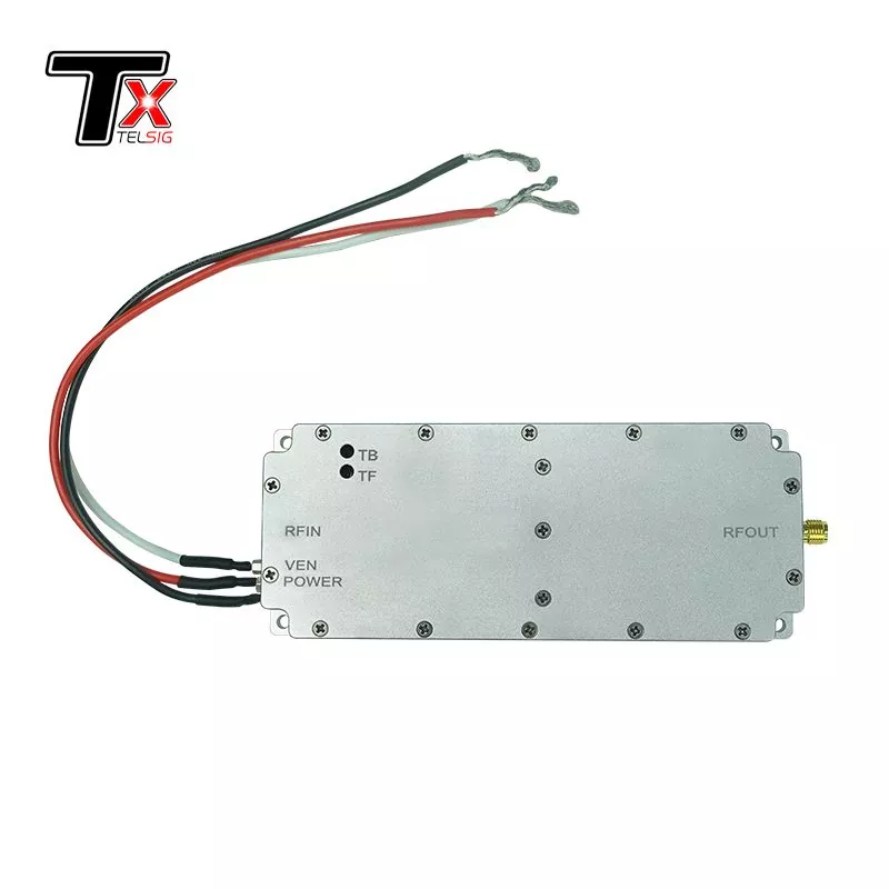 Mô-đun khuếch đại 50W cho thiết bị gây nhiễu UAV 5000-6300 MHz có bộ tuần hoàn